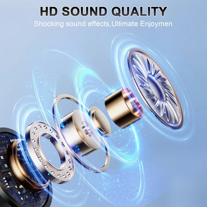 Bluetooth Speaker, Lpx7 Waterproof Shower Portable Speaker with LED Light, Bluetooth 5.4 HD Stereo Sound, Digital Display with Suction Cup, Wireless Speaker for Outdoor Party Beach Bathroom